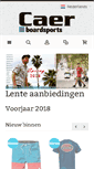 Mobile Screenshot of caerboardsports.nl